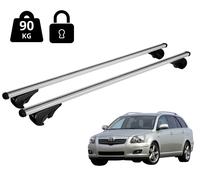 Barres Portatout Pour Toyota Avensis Wagon (T25) 2003-2009 Corrimano Antivol