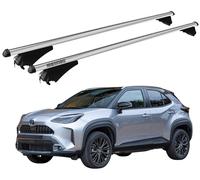 Barres Portatout Pour Yaris Cross (XP210) 2020- Avec Antivol Menabo En Aluminium