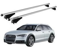 Barres Portatout XL Pour Audi A6 (4G/C7) Allroad 2014-2018 Avec Antivol Menabo