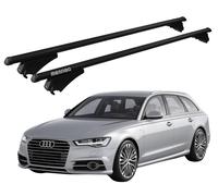 Barres Portatout XL Pour Audi A6 Avant (4G/C7) 2015-2018 Avec Antivol Menabo