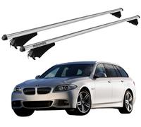 Barres Portatout XL Pour BMW 5 Touring (F11) 2010-2016 Avec Antivol Menabo