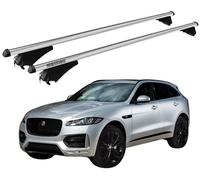 Barres Portatout XL Pour Jaguar F-Pace (X761) De 2016 Avec Antivol Menabo