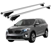 Barres Portatout XL Pour Kia Sorento (UM) 2014-2018 Avec Antivol Menabo