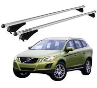 Barres Portatout XL Pour Volvo XC60 2008-2013 Avec Antivol Menabo Aluminium