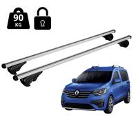 Barres Portatutto Porte-Bagages Pour Renault Express 2021- Avec Rampe Antivol