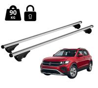Barres Portatutto Porte-Paquet De Toit Pour VW T-Cross 2023 Avec Antivol