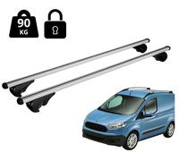 Barres Portatutto Pour Ford Transit Courier 2014-2023 Avec Corrimano Antifurt