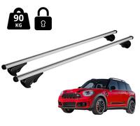 Barres Portatutto Pour Mini Countryman (F60) 2020-2023 Avec Cordon Antivol