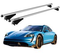 Barres Portatutto Pour Porsche Taycan Sport Turismo 2019 - Menabo Avec Antivol
