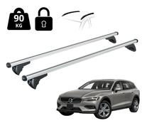 Barres Portatutto Pour VOLVO V60 CROSS COUNTRY 2018-2025 Avec Rampe Antivol