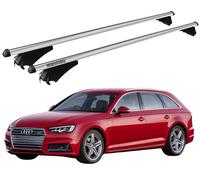 Barres Portatutto XL Pour Audi A4 (B9/8W) Avant Depuis 2015 Avec Antivol Menabo