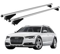 Barres Portatutto XL Pour Audi A6 (4G/C7) Allroad 2012-2014 Avec Antivol Menabo