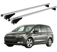 Barres Portatutto XL Pour FORD GALAXY 3 De 2015 Avec Antivol MENABO En Aluminium