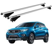 Barres Portatutto XL Pour Senova X55 De L'Année 2017 Avec Antivol Menabo Railing