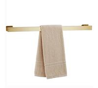 Barres porte-serviettes murales, porte-serviettes finition dorée brossée Porte-serviettes en aluminium pour accessoires de bain ou cuisine, 40 cm - 80 cm en option, montage par vis ( Size : 80cm )