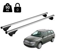 Barres Porte-Tout Pour Fiat Stilo Multi Wagon 2002-2008 Avec Courroie Antivol