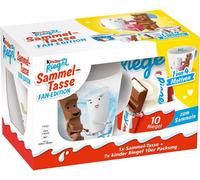 Barres pour enfants, paquet de 10 avec tasse collective Fan Edition 210g