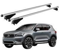 Barres Pour Volvo XC40 2018- Avec Antivol MENABO Aluminium