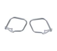 Barres Protection Moto pour BMW pour K 1600 GT K1600 pour GTL K1600GT pour K1600GTL Sacoche Protection Contre Chocs Étui Barre Sacoche Selle Latérale Pare-Chocs Moto Crashbar(Silver)