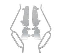Barres Protection Pare-chocs Moteur D'autoroute Moto Protecteur Cadre Cage Cascade Pour Forza Pour NSS Pour 350 Pour Forza Pour 350 Pour NSS 350 2021 Moto Pare-Chocs(Argent)