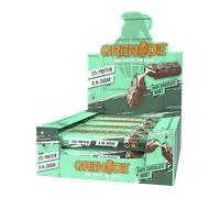 Barres Protéinées Grenade Chocolat Noir Menthe 720 g (12 barres)