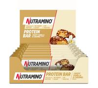 Barres Protéinées - Nutramino Protein Bar - Crispy Vanilla Caramel Boite de 12