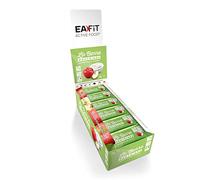 Barres Proteinees Sans Sucre - Eafit Musculation - Pomme Yaourt - 24 Barres | Apporte energie et proteines pour le sport, riche en fibres, faible en sucre - barres proteinees pomme yaourt musculation