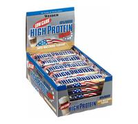 Barres protéinées Weider - 40% Protein Bar Low Carb - Peanut Caramel Boite de 24