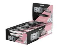 Barres protéinées Weider - 60% Protein Bar - Strawberry Yoghurt Boite de 24