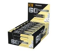 Barres protéinées Weider - 60% Protein Bar - Vanilla Caramel Boite de 24