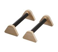 Barres push-up parallèles en bois - 13 x 30 cm - Équipement de musculation - Outils d'entraînement de renforcement du noyau non glissant - 1 paire de poignées push-up - Pour planches - Équilibre des