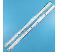Barres rangée LED tv pour Samsung UE55KU6649 UE55KU6650 UE55KU6652 Kit matrice bande rétro-éclairage LED tv V6ER_550SMA/B_LED tv66_R2 bande lentille lampe Nipseyteko