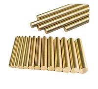 Barres rondes en laiton H59, tiges solides for manche de couteau, tube métallique circulaire, modélisme, diamètre 12-50 mm, longueur 100-250 mm(20x100mm)
