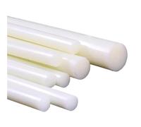 Barres rondes en Nylon, tiges de 4mm 5mm 6mm 8mm 10mm 12mm 15mm 20mm 25mm 30mm 35mm 40mm 45mm 50mm 55mm 60mm 65mm 70mm 80mm 90mm 100mm(Length 250mm 1pc,10mm)