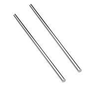 Barres rondes pour tour à axe solide, Barre ronde pleine en acier inoxydable 304 for tour, outil de bricolage, 2-10 mm x 6-20 pouces, 2/5/10 pièces(6mm 5pcs,300mm)