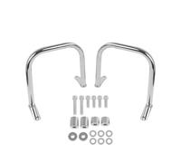 Barres Sécurité Sacoche Garde-Corps Protection du Pare-Chocs Moteur Cage Acrobatique pour Vulcan VN900 Classic LT 2006-2023 VN900B Barre Protection Moto(Chrome)