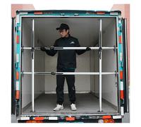Barres stabilisatrices réglables pour lit de camionnette, design antidérapant pour une gestion sécurisée de la charge dans les monospaces, SUV, remorques