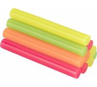 Barres thermofusibles Salki 430108 Coloré Décoration Fluor Ø 12 x 95 mm 125 g (12 pièces)
