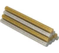 Barres thermofusibles Salki 430208 Argent Or Scintillant Décoration Ø 8 x 95 mm 105 g (22 pièces)