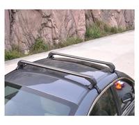 Barres Toit 2 Pièces Universel Noir Véhicule Toit Voiture Support Montage Barre Rail Porte-Bagages Aluminium avec Serrure Haut Support Voiture Nouveau Rails(E-Pole 105cm-115cm)