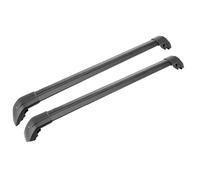 Barres Toit Accessoires auto 2 pièces barres toit barres transversales avec rails toit pour VW pour Atlas 2018 2019 2020-2024 Barre supérieure Voiture