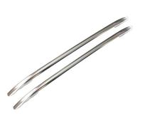 Barres Toit Accessoires Automobiles pour Cayenne pour Turbo S 2011 - 2017, Porte-Bagages Toit en Alliage D'aluminium, Barre Transport Supérieure Railing(Argent)