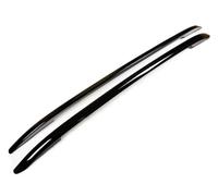 Barres Toit Accessoires Automobiles pour Cayenne pour Turbo S 2011 - 2017, Porte-Bagages Toit en Alliage D'aluminium, Barre Transport Supérieure Railing(Le Noir)