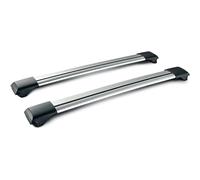 Barres Toit Barre Transversale Ultra Silencieuse Pour Toit De Voiture Fabriquée En Aluminium Aéronautique + Design Antivol Extension De L'espace Galeries toit(86cm)
