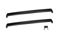 Barres Toit Barre transversale verrouillable galerie toit Tesla modèle Pour Y Juniper 3 Highland 2017-2025 accessoires robustes aluminium Barre supérieure Voiture(For 3 2017-2024)