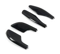 Barres Toit Lot 4 Capuchons Protection Extérieurs Noirs Barres Toit pour Toyota pour Land pour Cruiser Prado J90 96-02 Railing