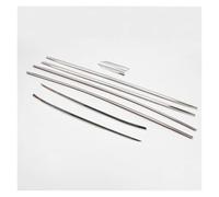 Barres Toit Lot 8 Garnitures Seuil Fenêtre Acier Inoxydable pour Peugeot 3008 GT 2017-2022 Accessoires Décoration Voiture Railing