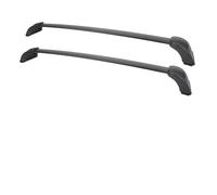 Barres Toit pour Mazda CX-7 2007-2012, 2 Pièces/Ensemble Barres Transversales Toit Noires (sans Rails Latéraux)