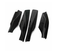 Barres Toit Pour Toyota Pour RAV4 Pour XA30 2006-2012 coque d'extrémité rail toit avant et arrière noire 4 pièces/ensemble Barre supérieure Voiture