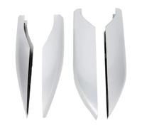 Barres Toit Railing 4 Pièces De Remplacement Couverture Support Rail Toit Voiture pour Toyota pour Land pour Cruiser pour Prado FJ120 2002-2009(Argent)